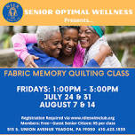 SOW - Fabric Memory Quilting Class