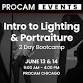 Intro to Lighting & Portraiture - 2 Day Boot Camp