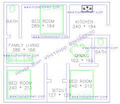 500 Sq Ft 3 Bhk Small Floor Plan Small Floor Plans Floor Plans House Plans