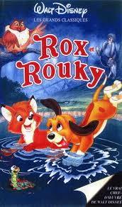 Rox Et Rouky Les Affiches Du Film Fan De Cinema Rox Et Rouky Dessins Animes Disney Affiche Retro