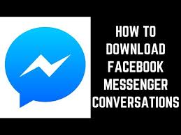 Hi, here you can download apk file messenger for free, apk file version is. How To Download Facebook Messenger Conversations Youtube