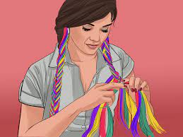 Dyeing synthetic braids is a fairly simple process. 3 Ways To Dye Braids Wikihow
