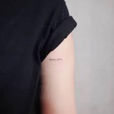 Simple Tattoo Discreet Tattoos Tattoos Feminist Tattoo