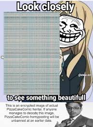 Actual PizzaCakeComic rule 34 (but encrypted) : rComedyNecrophilia