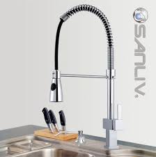 pullout spray kitchen sink faucets