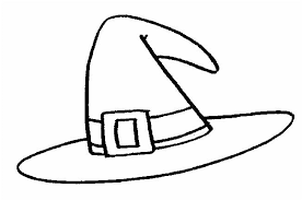 9 Magnifique Chapeau Coloriage Stock Chapeau Sorciere Chapeau Sorciere Halloween Chapeau