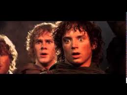 Прижались под ветром на выступе голом — сэммиум, фродо, дедушка голлум. Gandalf Vs Balrog First Scene The Lord Of The Rings The Two Towers Youtube