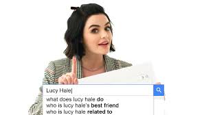 The new kid of tribeca called the older lady as she's one year older than justin, lucy hale also appears in first kiss, the second episode of the first season of wizards. Watch Lucy Hale Answers The Web S Most Searched Questions Wired Autocomplete Interviews Wired