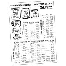 Kitchen Conversion Chart Amazon Com