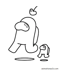 With customized characters, you have chance to color among us images with many skins, hats and pets. Among Us Coloring Pages