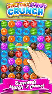 Sweeties Candy Crunch Match 3 Awesome Puzzle Candy Games Gaming Banner Candy Crush Games