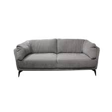 Ces canapés d'angle convertibles et fixes habilleront votre salon avec élégance pour des moments de détente et de convivialité tout en confort. Canape Gris 2 Places Tissu Yumi