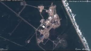 Unsure, but construction on the pad has continued steadily. Blue Origin And Spacex Launch Pads And Facility Development Satellite Timelapse Youtube