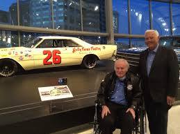 The hall of famer had been in declining health and entered hospice care earlier this week. Nascar Hall Of Fame On Twitter Inaugural Inductee Junior Johnson With 2015 Inductee Fred Lorenzen In Front Of The Yellow Banana Legends Http T Co Glw9jrtwls