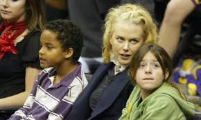 Nicole Kidman Shares Rare Insight Into Life With Children Connor And Bella Cruise Hello Actors nicole kidman and tom cruise introduce their children, connor and isabella, to the media in 1996. nicole kidman shares rare insight into