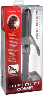 Professional conical ceramic hair curling wand salon curlers tong styler. Conair Infiniti Tourmaline Ceramic Curling Iron 1 1 2 Inch Cd109 1 Each Buy Online In Kuwait At Desertcart Com Kw Productid 60527564