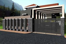 Untuk ukuran pagar yang ideal adalah antara 1.2 hingga 1.5 meter, namun sebaiknya harus disesuaikan dengan. 60 Desain Pagar Rumah Minimalis Paling Diminati Rumahku Unik
