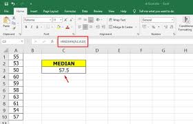 Tentukan banyaknya data (lambangkan dengan nt) untuk mencari median, perlu mempertimbangkan apakah nt itu genap. Cara Mencari Median Di Excel Dengan Rumus Cepat Gammafis Blog