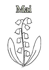 05-mai - Month Kids Coloring Pages