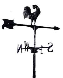 A very decorative antique danish weather vane in the form of a cockerel. Small And Large Weathervanes For Sale At Mailboxworks