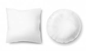 Download 3d Realistic Comfortable Pillows Square Round Mock Up Of White Fluffy Cushion For Free White Fluffy Cushions Comfortable Pillows Fluffy Cushions