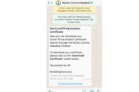 It uses the internet to send text messages. How To Download Covid 19 Vaccine Certificate Via Whatsapp Steps In Photos