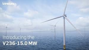This is the main vestas wind systems as stock chart and current price. World S Largest Most Powerful Offshore Wind Turbine V236 15 0 Mw Vestas Youtube