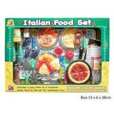 Realistic, pretend kitchen play set and food toys for kids reviews and multiple options given for gifts for christmas or birthday gifts. Italian Dinner Set International Ethnic Food Kids Toy Pretend Play Kitchen Ebay