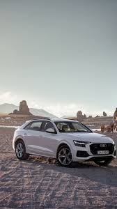 Off Road White Audi Q8 Compact Suv 1080x1920 Wallpaper Compact Suv White Suv Audi Sedan