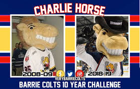 2008 09 barrie colts 10 year picture challenge ohl very