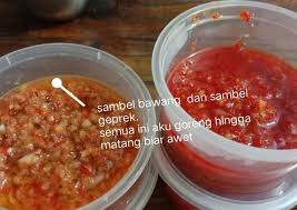 Jun 22, 2021 · resep sambal ayam geprek. Resep Rahasia Membuat Sambal Geprek Yang Wangi Catering Recipes