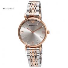 The brand's understated elegance is a breath of fresh air still in keeping with the sleek elegance of its. Buy Imported Emporio Armani Rare Retro Style Dual Tone Watch For Women Online Best Prices In India Rediff Shopping