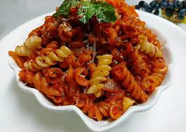 Parmesan cheese slices boiled 1 cup. Cheesey Spiral Pasta In Red Sauce Recipe By Rupali Kolvekar Cookpad