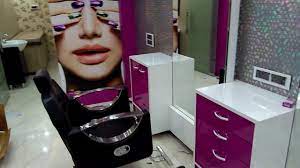 This moscow based, 90 sqm salon, was designed by ekaterina vinokurova with visualizations done by kirill vill in 2017. Beauty Parlor Interior 1 Done By Ss Interior Youtube