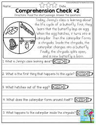 Reading Comprehension Checks For March 20 Short Stories To Build Fluency Comprehension And Readin Reading Comprehension Comprehension Passage Reading Fluency