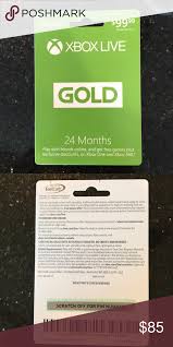 Xbox Live Gold 24 Months Xbox Live Gold 24 Months Play With Friends Online And Get Free Games On Xbox One And Xbox 360 Other Xbox Live Xbox Free Games