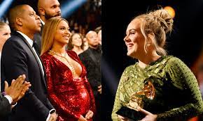 Watch A Tearful Adele Use Her Big Grammys Win To Bow Down To Beyonce Vanity Fair