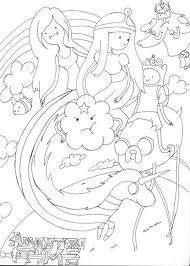 Pin By Daniela Cortinas On Hora De Aventura Adventure Time Coloring Pages Cartoon Coloring Pages Coloring Books