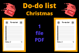 Download Christmas To Do List For Kdp Graphic By Dunkyshot Creative Fabrica SVG Cut Files