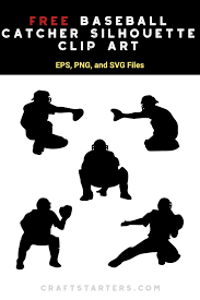 Download Free Baseball Catcher Silhouette Clip Art Baseball Catcher Silhouette Clip Art Baseball Photography