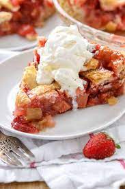 Strawberry Rhubarb Pie Spend With Pennies