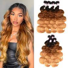Maintenance tips for curly weave hair. Beautyforever Ombre Malaysian Hair Weave Body Wave Wavy 4bundles Vrgin Hair Deals 1b 4 27
