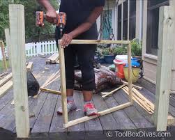 How to install westgate metal deck railing. How To Easily Build And Install Deck Railing Toolbox Divas