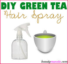 Combine all the ingredients together and pour it in a small bottle. Diy Green Tea Hair Spray For Beautiful Hair Beautymunsta Free Natural Beauty Hacks And More