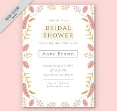 Design free bridal shower invitations to send out to all her friends and family! Bridal Shower Invitation Template 27 Free Premium Download