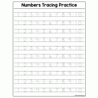 For kids of 2 to 6 years old age. Createprintables 1 100 Number Tracing Practice