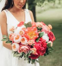 Wedding bouquets orange and pink. Bridal Bouquet Wedding Flowers Orange Pink Blush White Greenery Large Summer Pink Orange Wedding Flowers Wedding Bouquets Wedding Flowers