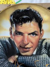 Frank Sinatra the bobby soxer days plate