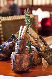 Lamb Chops With Guajillo Chili Sauce And Charro Beans Recipe Recipe Lamb Chops Guajillo Chili Recipes