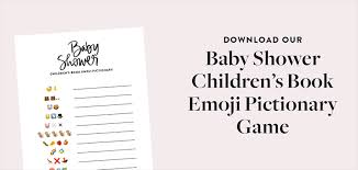 Here is the result for baby shower emoji game. Baby Shower Games Printable Ideas That Are Actually Fun